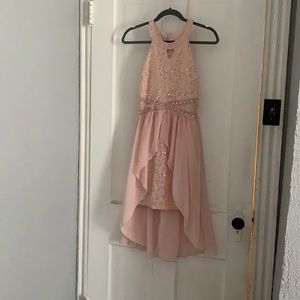 pink formal dress for kids. never worn